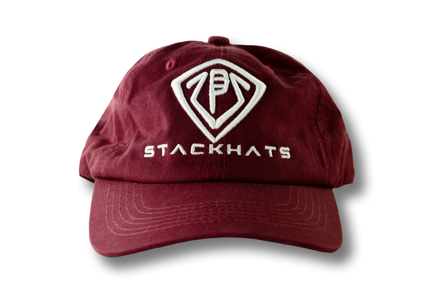 Burgundy Unisex StackHats Soft Body Cap